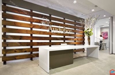 Quầy Lễ Tân Thấp Giá Rẻ QLTT M05