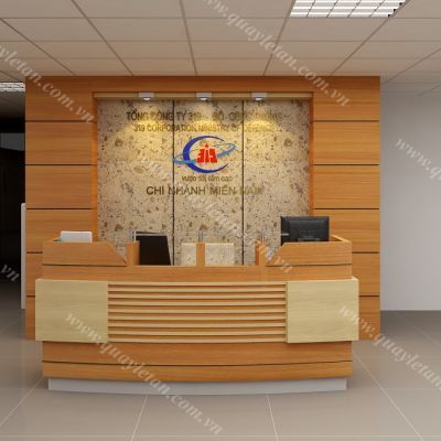 Quầy Lễ Tân Cao Sơn QLTC S04