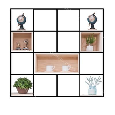 VÁCH TRANG TRÍ SẮT VTTS 4K4