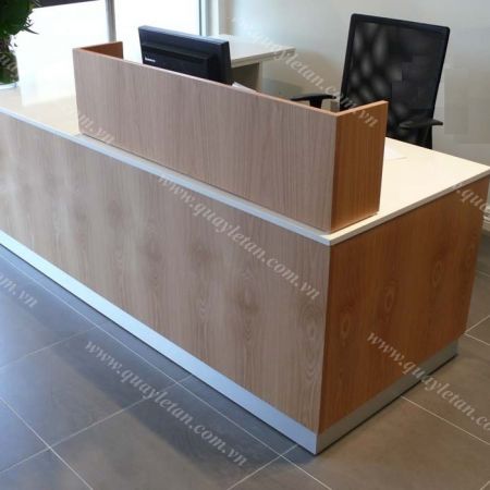 Quầy Lễ Tân Lệch Giá Rẻ QLTL M08