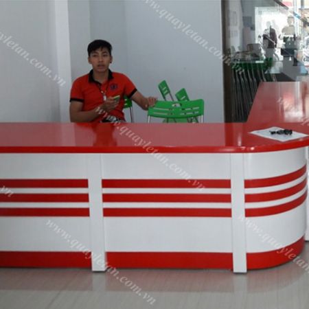 Quầy Lễ Tân Thấp Sơn QLTT S01