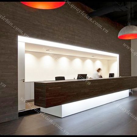 Quầy Lễ Tân Thấp Sơn QLTT S08