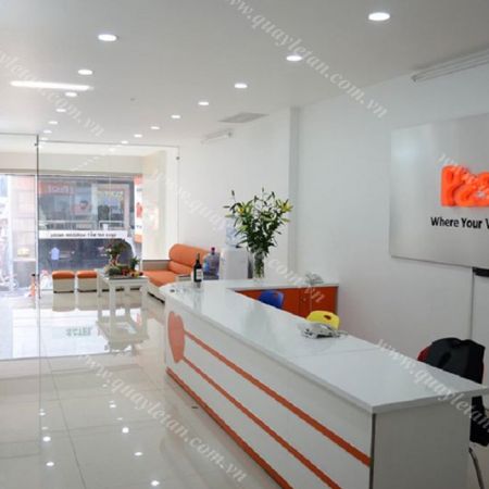 Quầy Lễ Tân Thấp Sơn QLTT S09