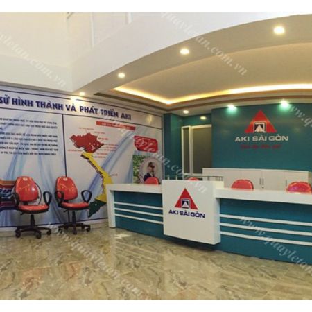 Quầy Lễ Tân Thấp Sơn QLTT S19